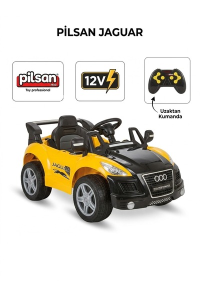 PİLSAN Jaguar 12 V Uzaktan Kumandalı Akülü Araba