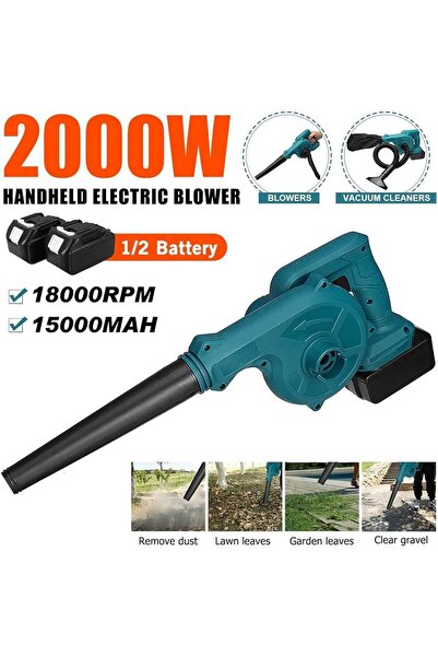 OEM Blower with 2 48V Batteries, High Power, Extended Autonomy, Portable and ...