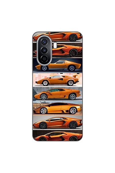 OEM Husa compatibila cu Huawei Nova Y70 Silicon Gel Tpu Model Masini Lamborghini