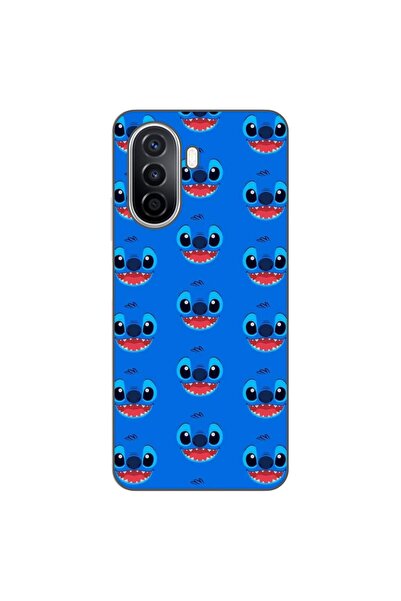 OEM Θήκη συμβατή με Huawei Nova Y70 Σιλικόνης Gel TPU με σχέδιο ραφής και σχέ...