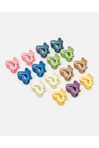 REDTAG Women Assorted Hair Clip Set (Pack of 15)