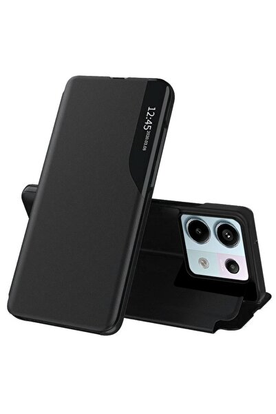 lemontti Husa Book eFold Series Xiaomi Redmi Note 13 Pro 5G / Poco X6 Negru