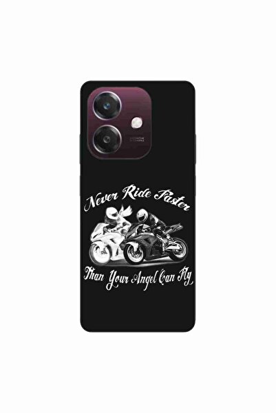 OEM Husa compatibila cu Oppo A60 5G Silicon Gel Tpu Model Never Ride Faster