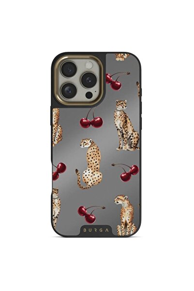 BURGA Husa Elite Mirror Magsafe Gold Cougar pentru iPhone 16 Pro Max