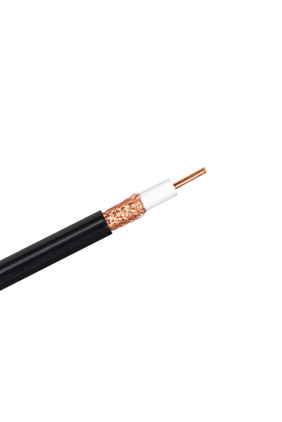 Cabletech Cablu coaxial H1000 100m negru
