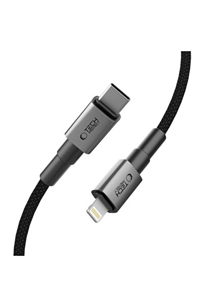 Tech-Protect Cablu USB USB-C - Lightning 2 m Gri (5906302380886)