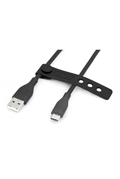 Digitus Cablu de alimentare din silicon USB-A - USB-C USB 2.0 60W 2m negru