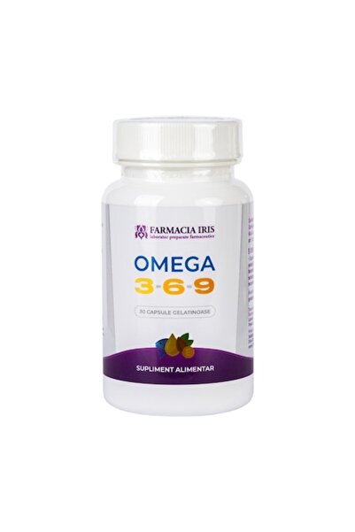 IRIS Supliment alimentar, Omega 3-6-9, 30 capsule gelatine