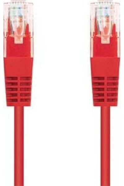 C-TECH kabel patchcord Cat5e, UTP, ƒçerven√Ω, 5m
