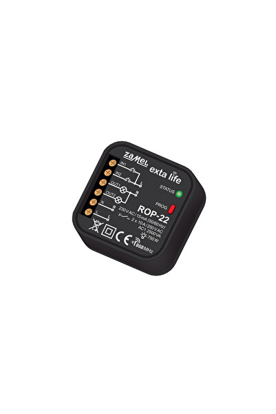 ZAMEL Receptor radio bidirecțional cu 2 canale, opțional, ROP-22 EXL10000002