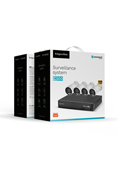 Kruger&Matz Set de monitorizare IP Connect C300