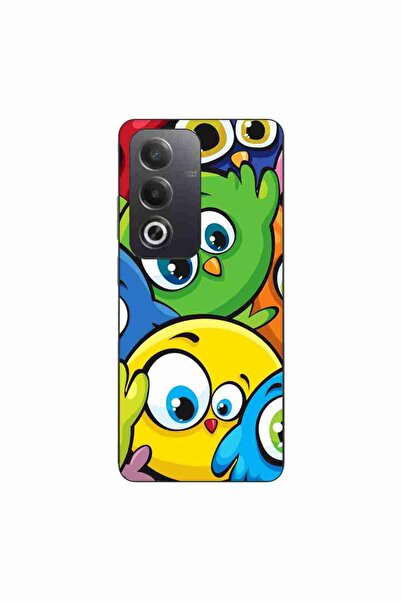 OEM Husa compatibila cu Oppo A80 Silicon Gel Tpu Model Bufnite Colorate
