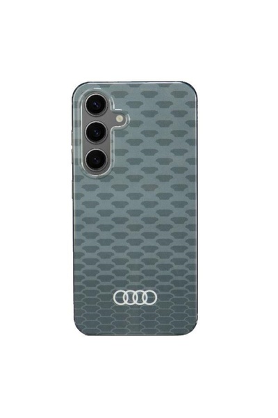 Audi Husă MagSafe cu model cusut IML S24 S921 gri/gey carcasă rigidă AU-IMLMS...
