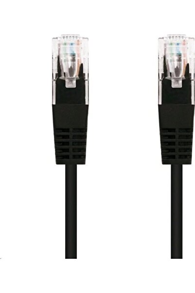 C-TECH kabel patchcord Cat5e, UTP, ƒçern√Ω, 3m