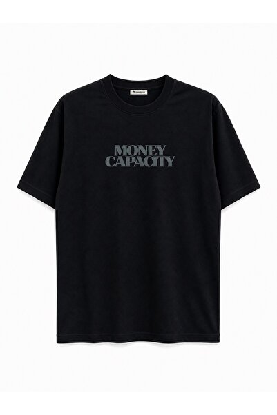 ONE Tricou supradimensionat cu imprimeu grafic pentru bărbați – Imprimeu tipo...
