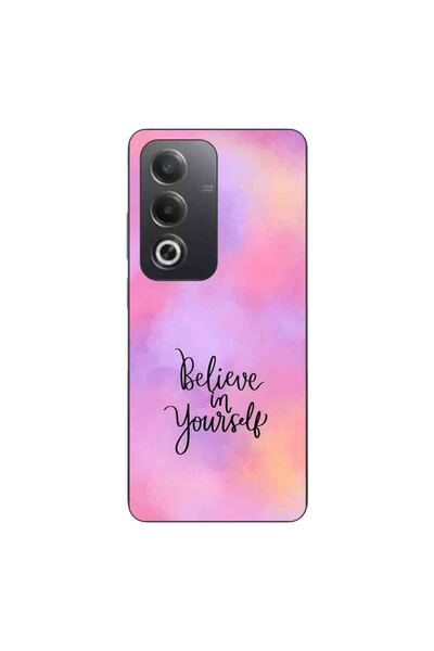OEM Husa compatibila cu Oppo A80 Silicon Gel Tpu Model Belive in Yourself