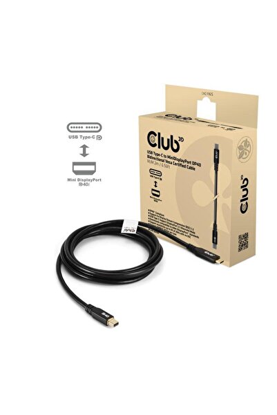 Club 3D Club3D Cablu USB Tip C MiniDP 2.1 2m 8K30Hz St/St retail