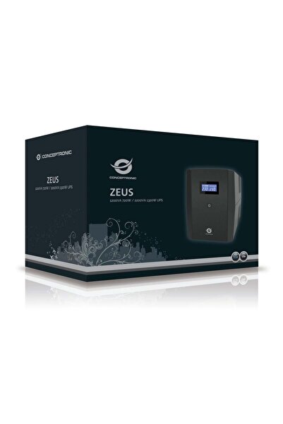 CONCEPTRONIC UPS 2200VA/1320W/2xSchuko/3xIEC/HID USB/AVR cu reglare automată ...