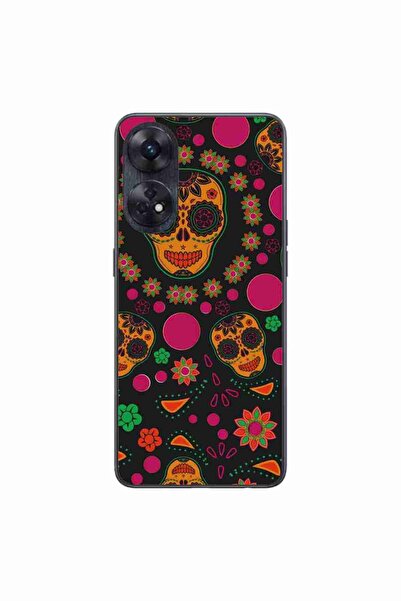 OEM Husa compatibila cu Oppo Reno8 T 4G Silicon Gel Tpu Model Halloween Flora...