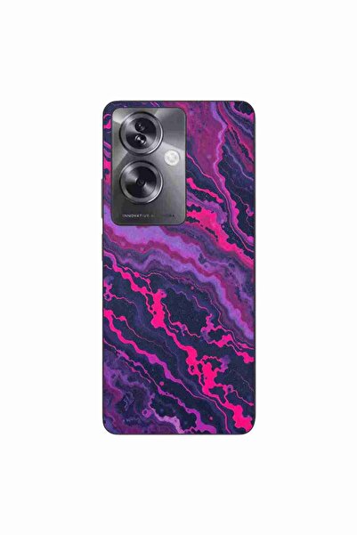 OEM Husa compatibila cu Oppo A79 5G Silicon Gel Tpu Model Midnight Rose Marble
