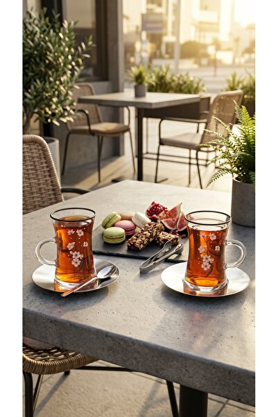 Generic Luxury Tea Cups and Coffee Cups Set with Saucers Elegant Design for H...