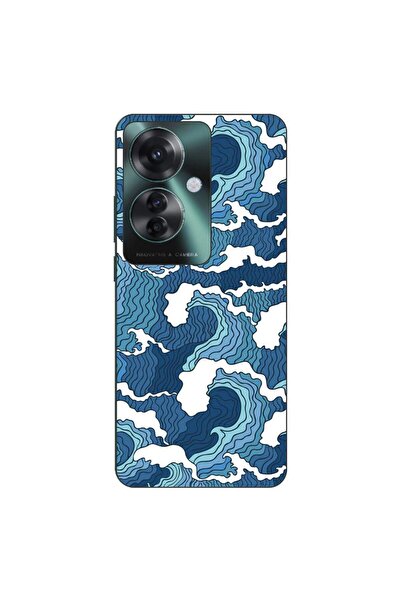 OEM Husa compatibila cu Oppo Reno11 F 5G Silicon Gel Tpu Model Crazy Waves