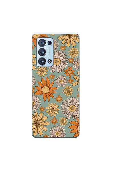 OEM Husa compatibila cu Oppo Reno6 Pro 5G Silicon Gel Tpu Model Vintage Meadow