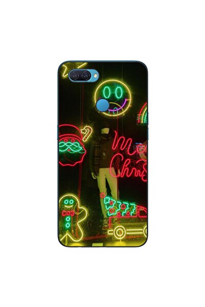 OEM Husa compatibila cu Oppo A12 Silicon Gel Tpu Model Craciun Vitrina Neon L...