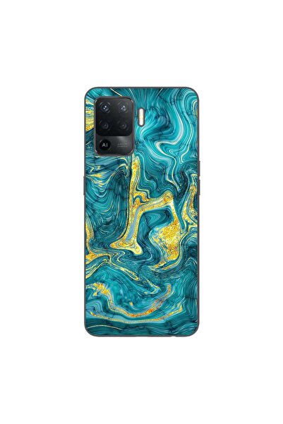 OEM Husa compatibila cu Oppo Reno5 Lite Silicon Gel Tpu Model Abstract Gemsto...