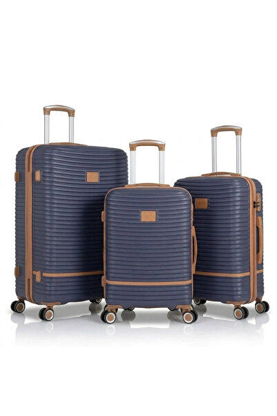 ABAYS Luxurious and Durable Travel Luggage Set - 3 Pieces of Shatter-Proof Pc...