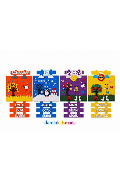 damlakidsmoda Felt Season Board