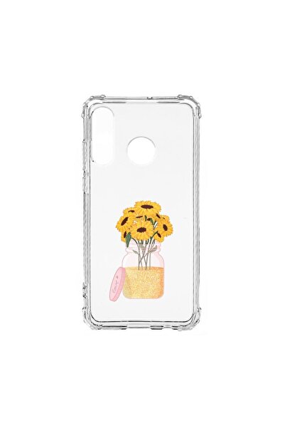bestcase Husa Anti Shock Silicon Compatibila Cu Huawei P30 Lite, Sun Flower, ...