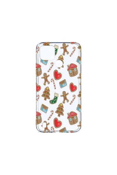 bestcase Husa BestCase¬Æ Clear Silicon 2MM, Compatibila Cu Realme C21, Xmas, ...