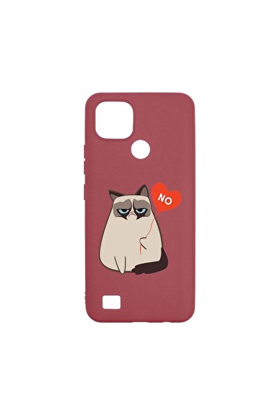 bestcase Θήκη σιλικόνης, Συμβατή με Realme C21, Μιμίδιο - Θυμωμένος που λέει ...