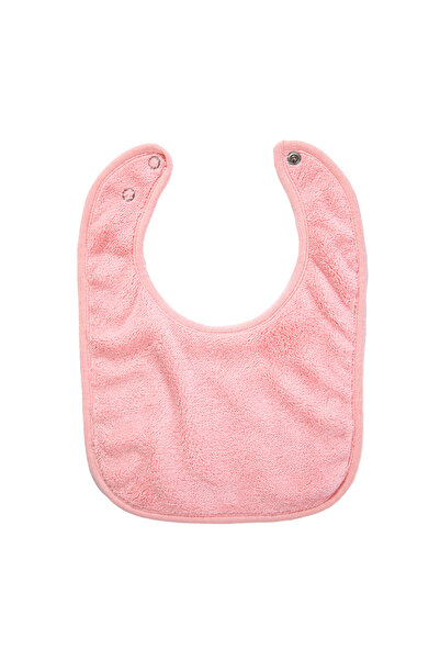 Choice4 coral Solid Terry Towel Baby Bibs Sweet Cotton Saliva Towel Adjustabl...