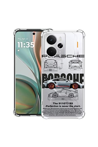 bestcase Αντικραδασμική Θήκη Συμβατή με Poco M7 Pro 5G, με Σχεδιασμό Porsche,...