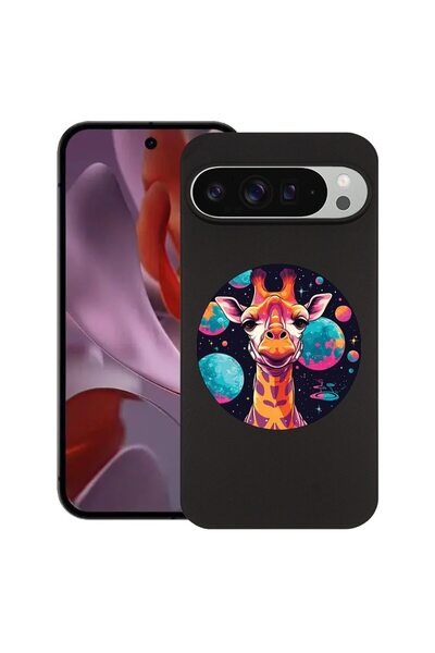 bestcase ¬Æ Husa pentru Google Pixel 9 Pro XL, Dream Colors Giraffe, Slim Sil...