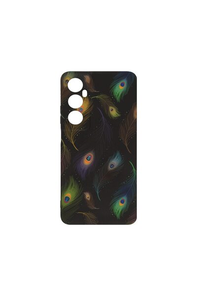 bestcase ¬Æ Husa Slim SIlicon 0.8MM, Compatibila Cu Realme C65, Flower, Prote...