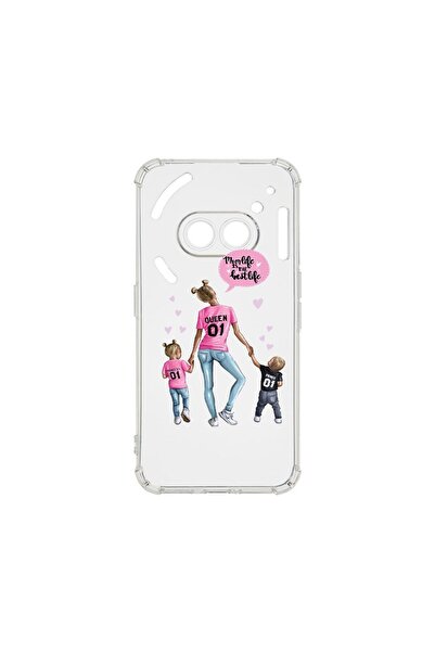 bestcase Θήκη Αντικραδασμική 1.5MM, Συμβατή με Nothing Phone 2a, Σχέδιο Μαμά ...
