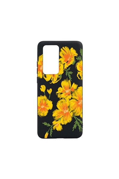 bestcase Husa Huawei P40, Flori tropicale, rezistenta la uzura, anti-alunecar...