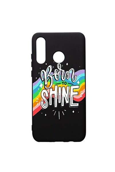 bestcase Husa de protectie Huawei P30 Lite, Born To Shine, silicon, cu interi...