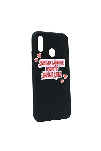 bestcase Husa de protectie cu mesaj Self Love, pentru Huawei P20 Lite, rezist...