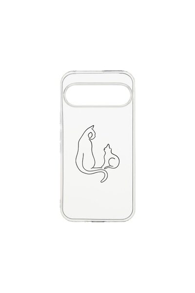 bestcase ¬Æ Husa Clear Silicon 2MM, Compatibila Cu Google Pixel 9 Pro, Abstra...