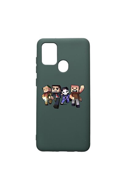 bestcase Husa Premium Silicon Compatibila Cu Huawei P Smart 2020, Minecraft, ...