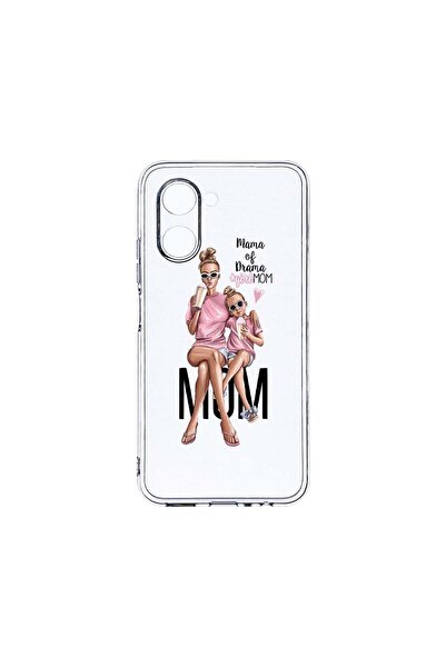 bestcase Διαφανής Θήκη Σιλικόνης 2MM, Συμβατή με Realme C33, Κορίτσι Μαμά Μαμ...