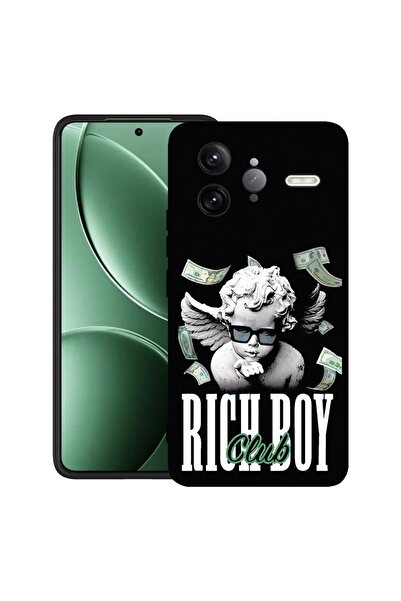 bestcase Θήκη για Poco F7 Ultra με σχέδιο Rich Boy Club, TPU Ματ Εξαιρετικά Λ...