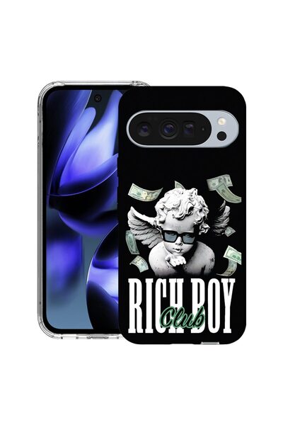 bestcase ¬Æ Husa pentru Google Pixel 10 / Pixel 10 Pro cu Design Rich Boy Clu...