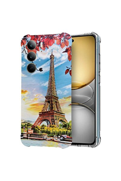 bestcase ¬Æ Husa pentru Realme C75, Anti Shock 1.5MM, Paris Eiffel Tower, Pro...