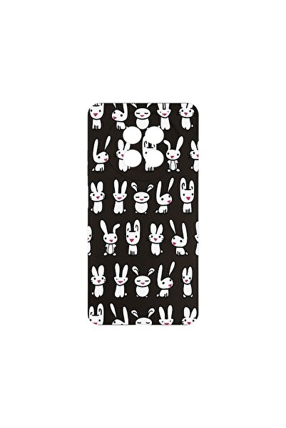 bestcase Λεπτή Θήκη Σιλικόνης 0.8MM, Συμβατή με Realme 12 5G, Σχέδιο Κουνέλια...