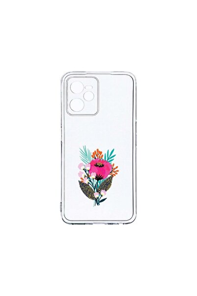 bestcase Husa BestCase¬Æ Clear Silicon 2MM, Compatibila Cu Realme C35, Flower...
